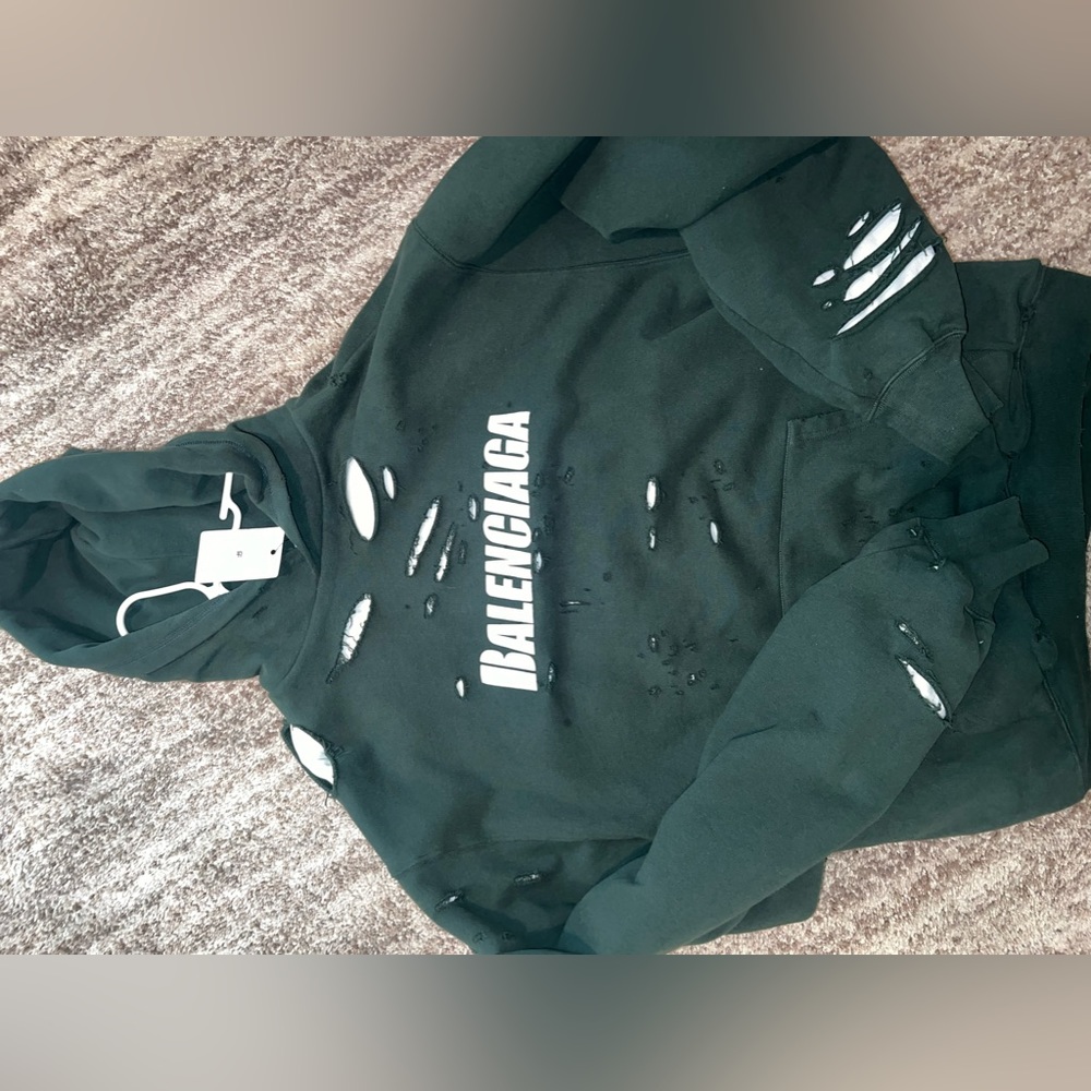 Brand new Distressed Balenciaga Hoodie